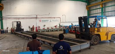 cnc machine shifting and installation-2